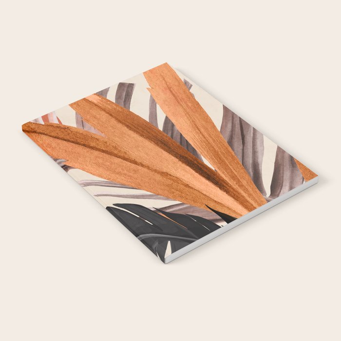 Abstract Art Tropical Leaves 160 Notebook Gallery Image 2