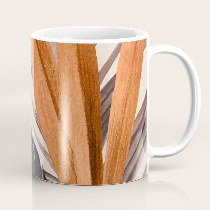 Abstract Art Tropical Leaves 160 Coffee Mug Gallery Image 1