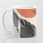 Abstract Art Tropical Leaves 160 Coffee Mug Gallery Image 3