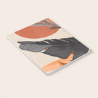 Abstract Art Tropical Leaves 160 Notebook Gallery Image 3