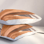 Abstract Art Tropical Leaves 160 Pillow Sham Gallery Image 3