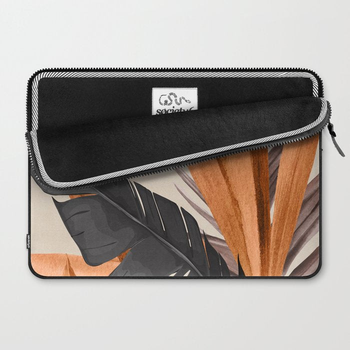 Abstract Art Tropical Leaves 160 Laptop Sleeve Gallery Image 2