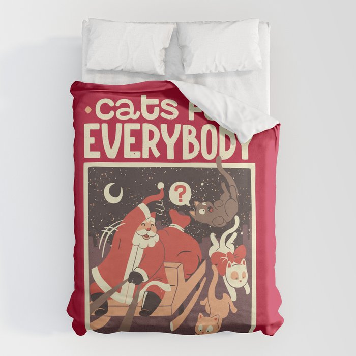 Cats for Everybody Duvet Cover Gallery Image 1