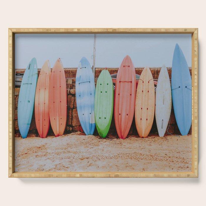 go kayaking ii Serving Tray Gallery Image 1