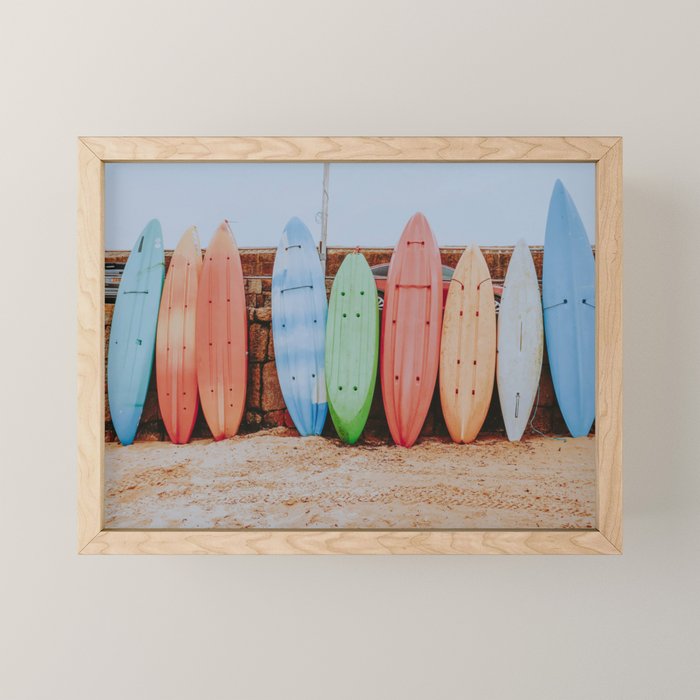 go kayaking ii Mini Art Print Gallery Image 1