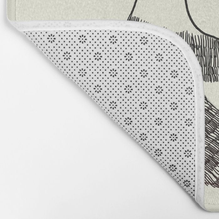 Panda Loves Ice Cream Bath Mat Gallery Image 2