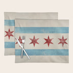 Chicago Flag Placemat Gallery Image 1