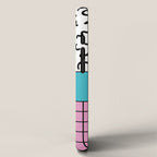 Memphis pattern 60 - 80s / 90s Retro iPhone Case Gallery Image 2