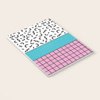 Memphis pattern 60 - 80s / 90s Retro Notebook Gallery Image 3