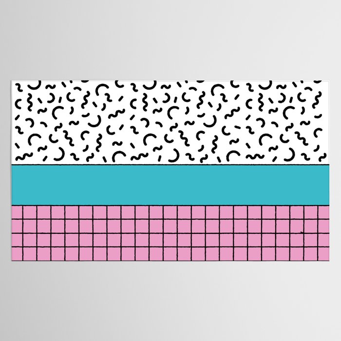 Memphis pattern 60 - 80s / 90s Retro Tablecloth Gallery Image 2