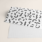 Memphis pattern 60 - 80s / 90s Retro Wrapping Paper Gallery Image 2