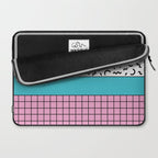 Memphis pattern 60 - 80s / 90s Retro Laptop Sleeve Gallery Image 2