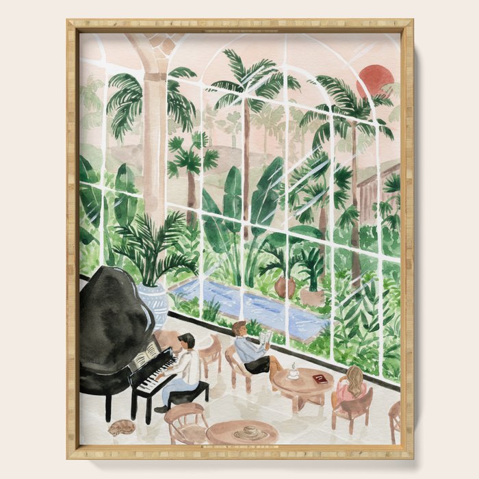 Resort Lobby Serving Tray Gallery Image 1