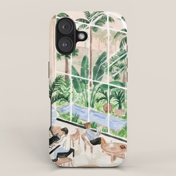 Resort Lobby iPhone Case Gallery Image 1