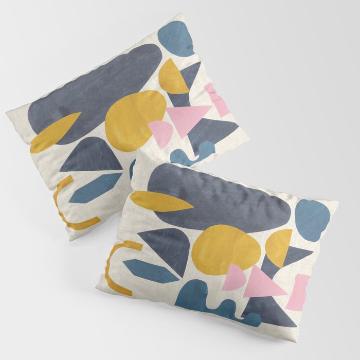 Sunny Blues Pillow Sham Gallery Image 1