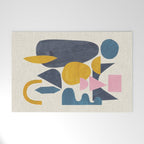 Sunny Blues Welcome Mat Gallery Image 1