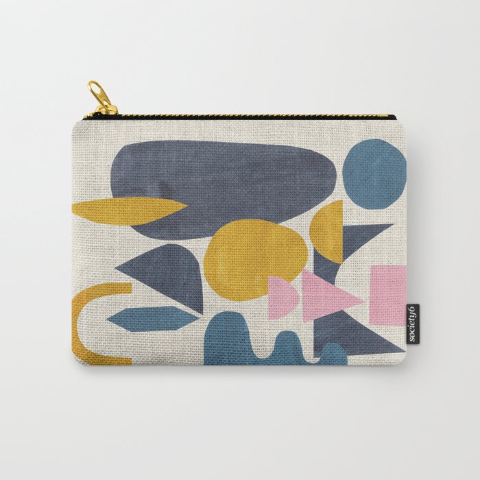 Sunny Blues Carry All Pouch Gallery Image 1