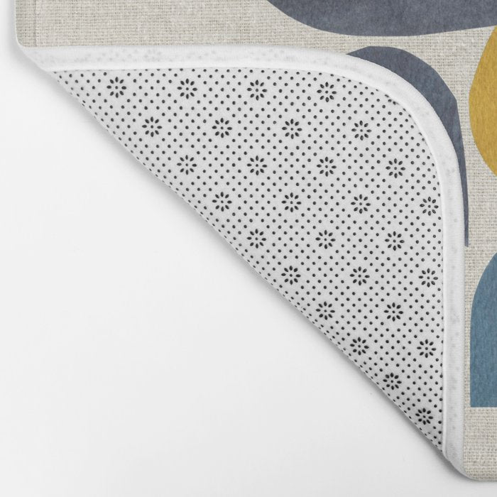 Sunny Blues Bath Mat Gallery Image 2