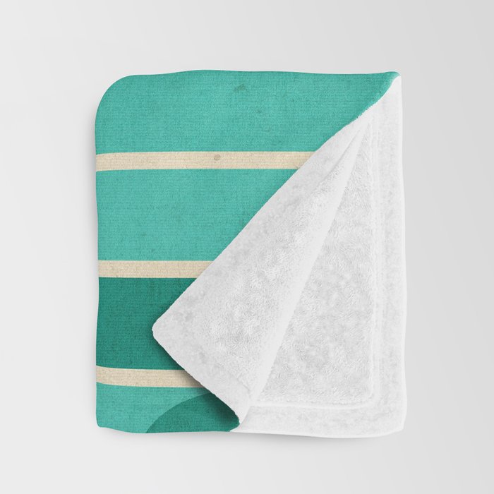 Chasing wave under the red moon Throw Blanket Gallery Image 3