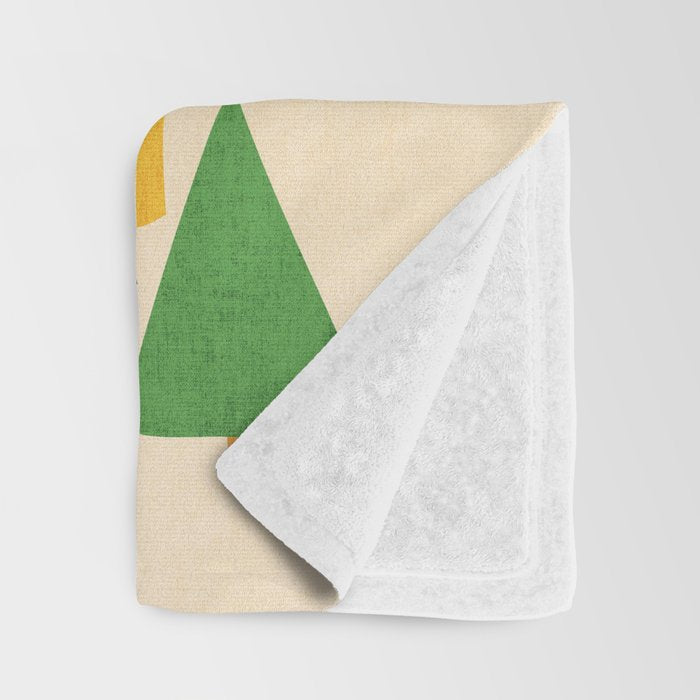 The house at the pine forest Throw Blanket Gallery Image 3