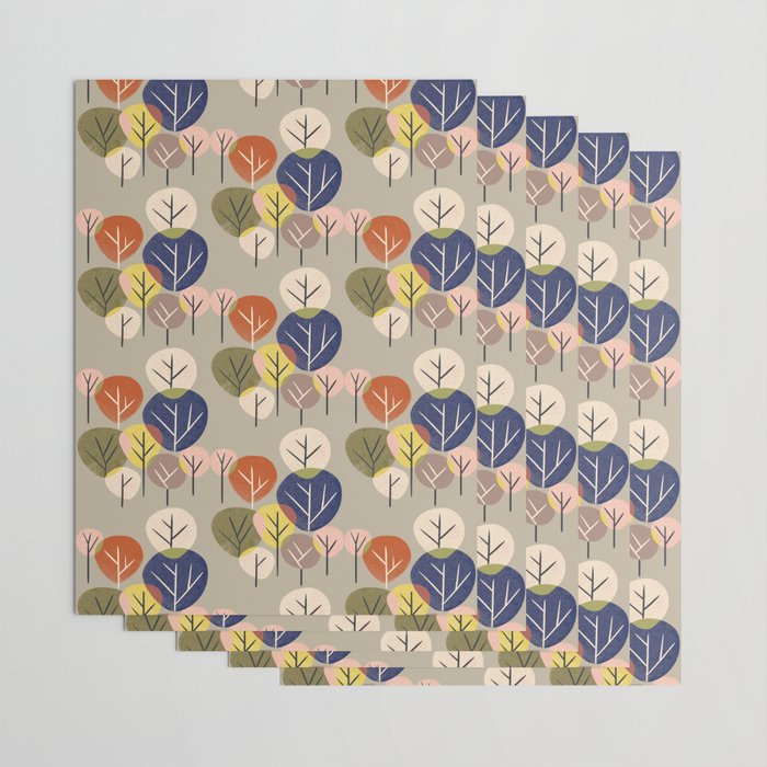 Multicolor Grove Wrapping Paper Gallery Image 3