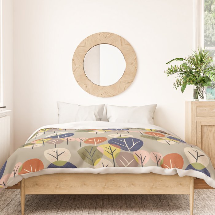 Multicolor Grove Duvet Cover Gallery Image 3