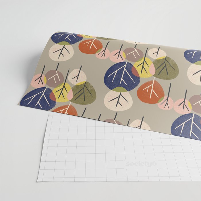Multicolor Grove Wrapping Paper Gallery Image 2