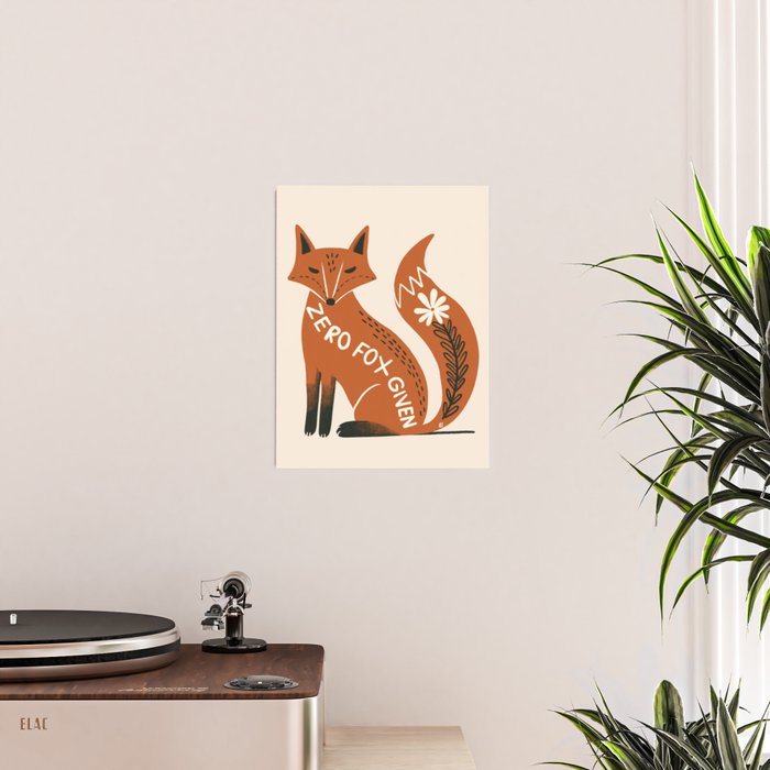 Zero fox given Poster Gallery Image 2