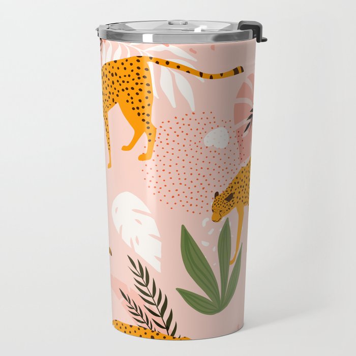 Cheetah chase Travel Mug Gallery Image 2
