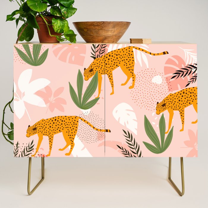 Cheetah chase Credenza Gallery Image 1