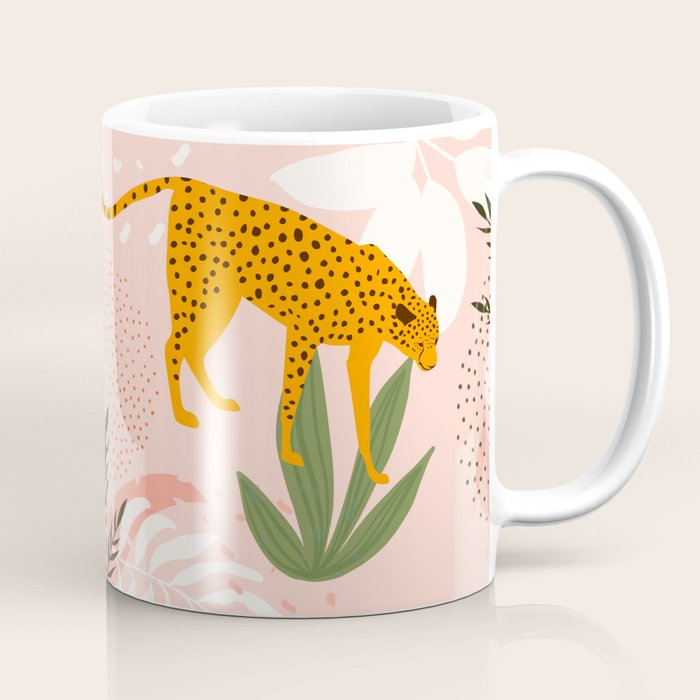 Cheetah chase Coffee Mug Gallery Image 1