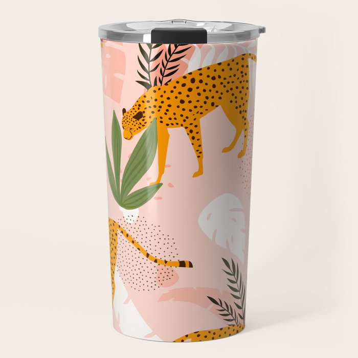 Cheetah chase Travel Mug Gallery Image 1