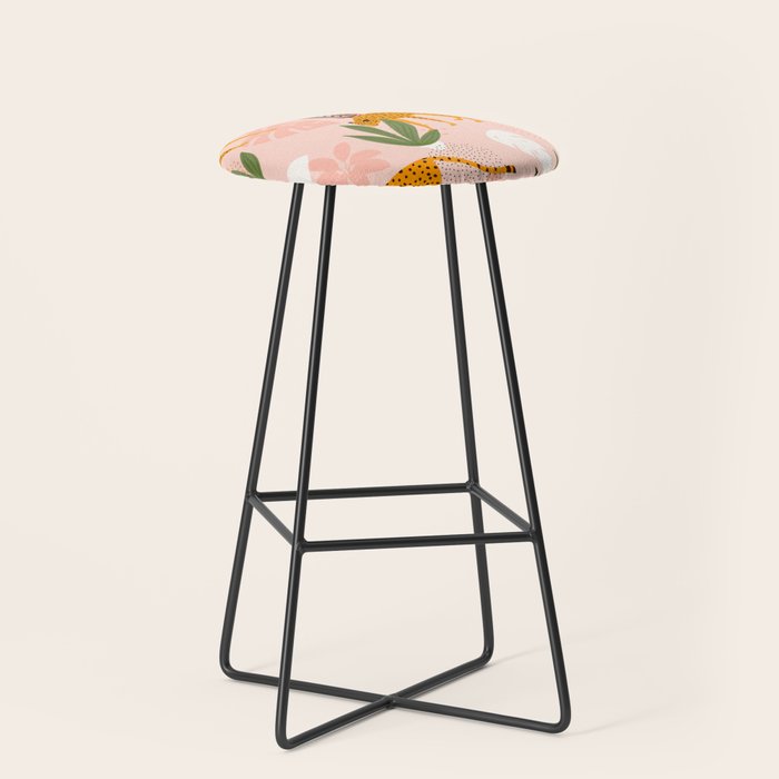 Cheetah chase Stool Gallery Image 1