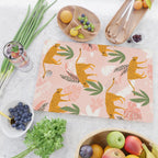 Cheetah chase Cutting Board Gallery Image 2
