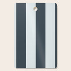 Nautical Deep Blue Stripes - Cozy Heirloom Cutting Board Gallery Image 1