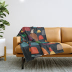 The zen garden Throw Blanket Gallery Image 1