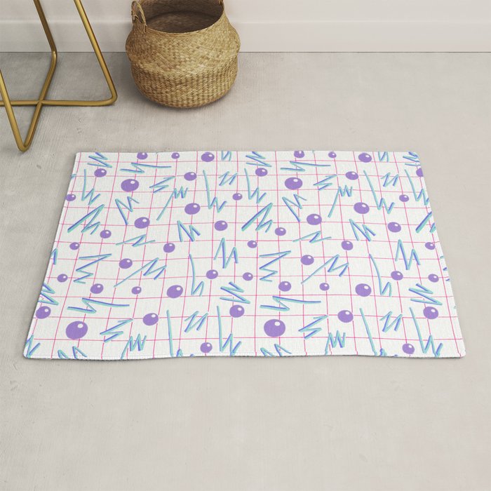 Laser Grid Rug Gallery Image 1