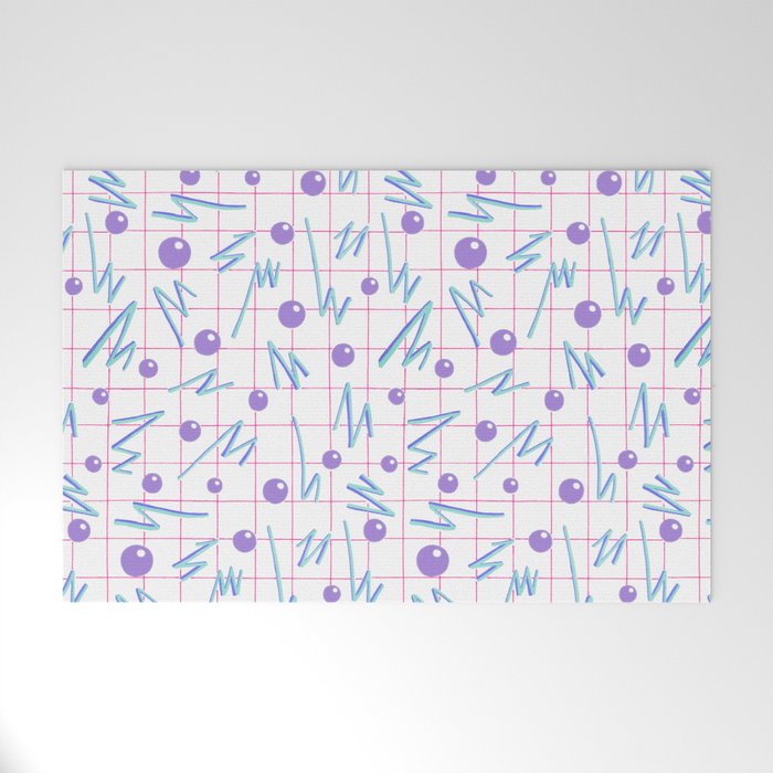 Laser Grid Welcome Mat Gallery Image 1