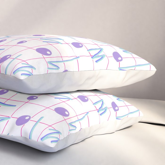 Laser Grid Pillow Sham Gallery Image 3