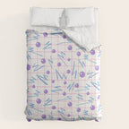 Laser Grid Duvet Cover Gallery Image 6