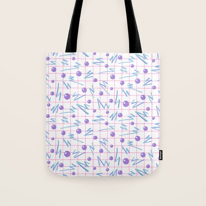Laser Grid Tote Bag Gallery Image 1