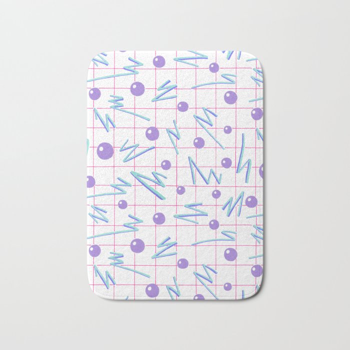 Laser Grid Bath Mat Gallery Image 1