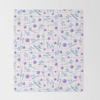 Laser Grid Throw Blanket Gallery Image 2
