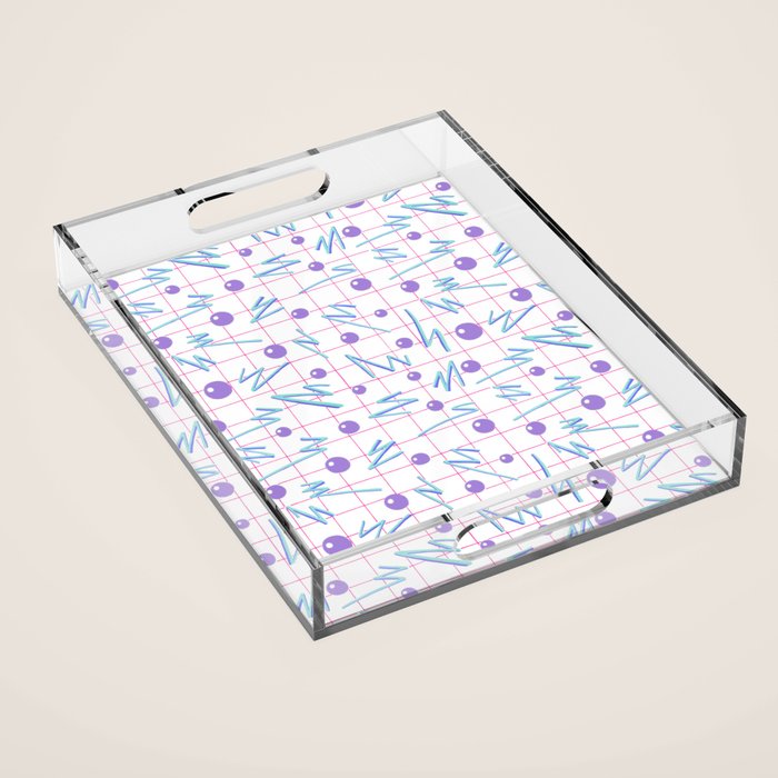 Laser Grid Acrylic Tray Gallery Image 1