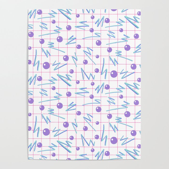 Laser Grid Poster Gallery Image 1