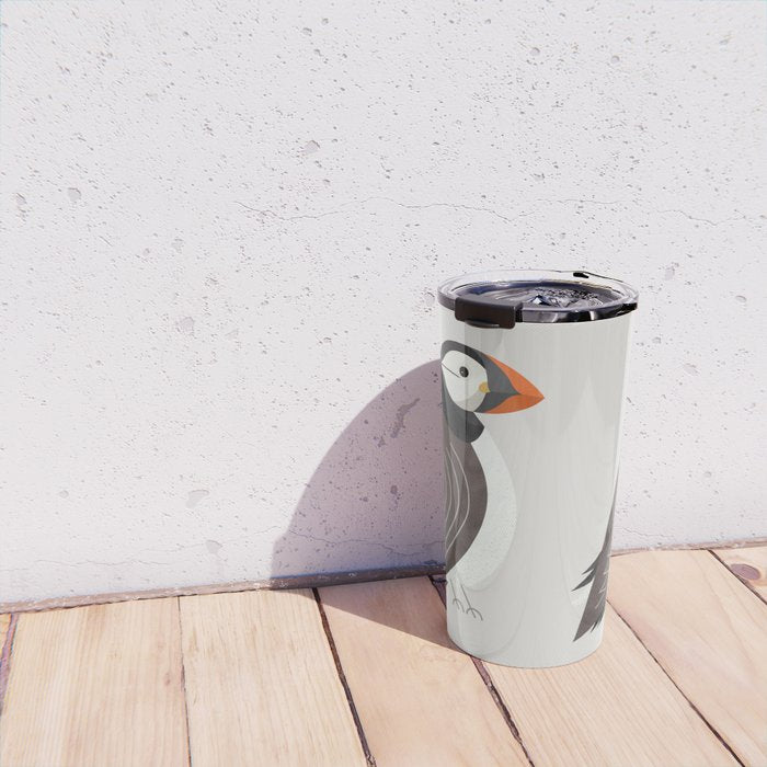 Whimsy Atlantic Puffin Travel Mug Gallery Image 4