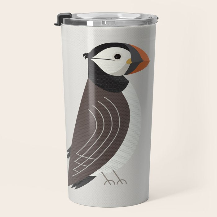 Whimsy Atlantic Puffin Travel Mug Gallery Image 3