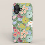Meadow muse - green iPhone Case Gallery Image 1