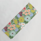 Meadow muse - green Yoga Mat Gallery Image 1