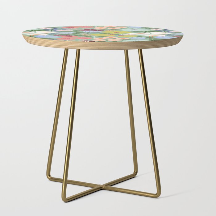 Meadow muse - green Side Table Gallery Image 1